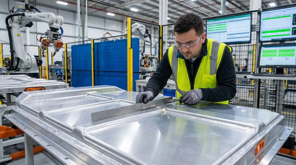 Battery Trays Grinding Process Descriptions