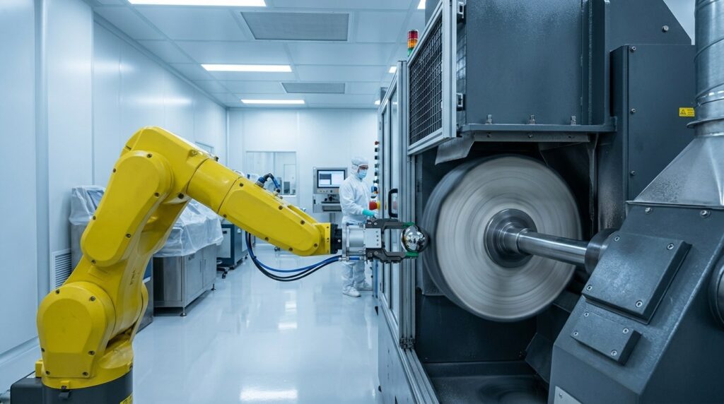 Artificial Joint Implant Robotic Polishing Solutions