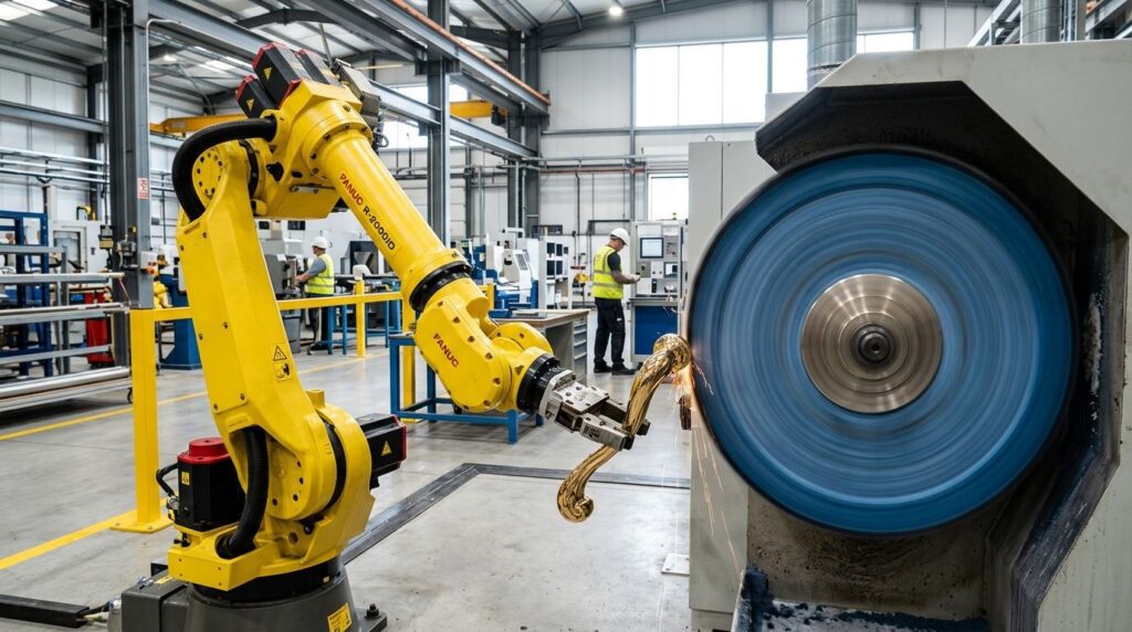 Luxury Door Handle Robotic Polishing Solution