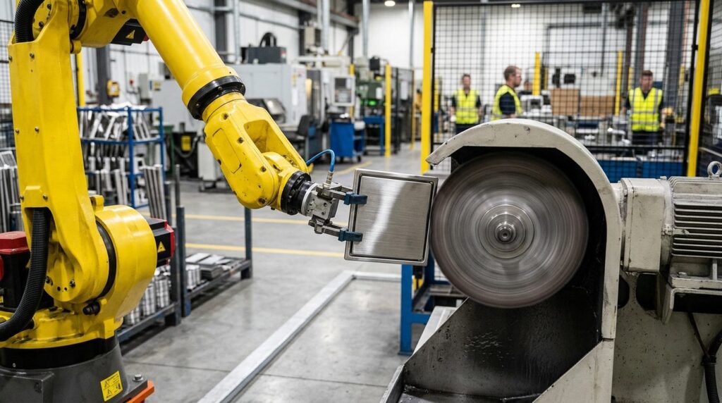 Floor Drains Panels Robotic Polishing Solution