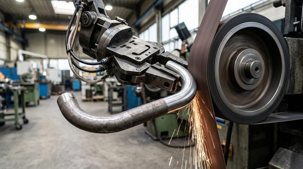 Why Must Luxury Handles Use the "Robot-Holding-Workpiece" Architecture?