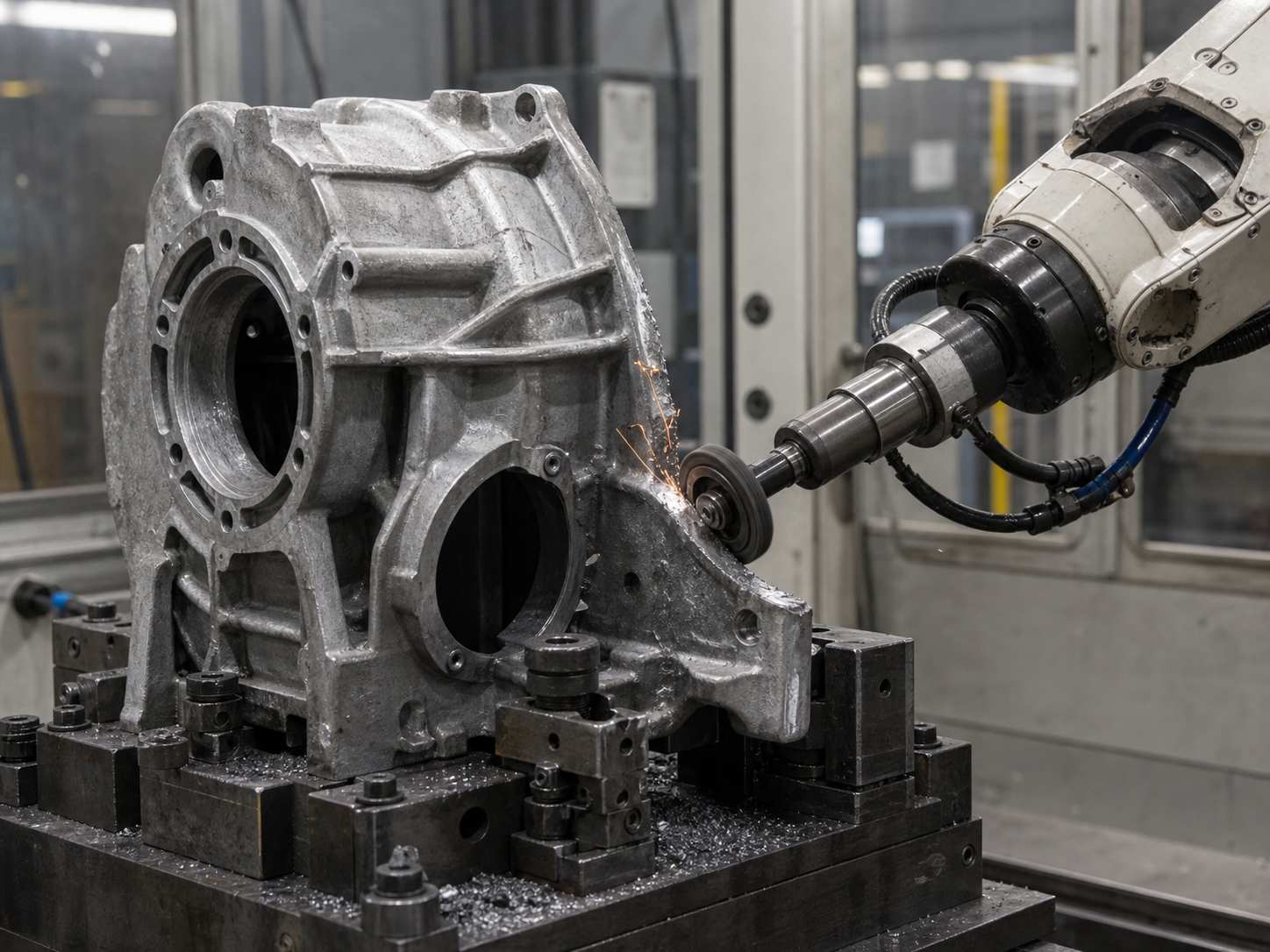 Metal Radiusing Machine Precision Robotic Deburring & Edge Radiusing Systems