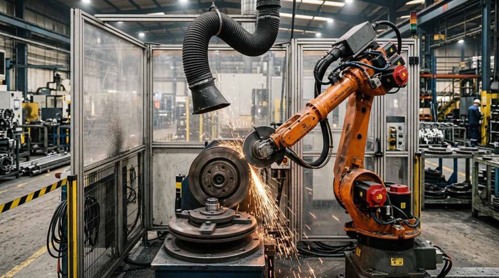 Brake Disc Robotic Grinding Solution