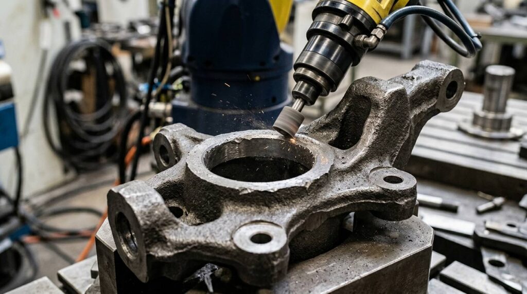 Steering Knuckle Robotic Grinding Solution