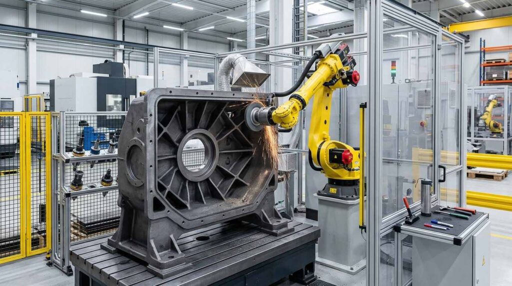 Machine Base Robotic Grinding Solution