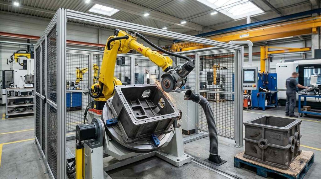 Gearbox Housing Robotic Grinding Solution