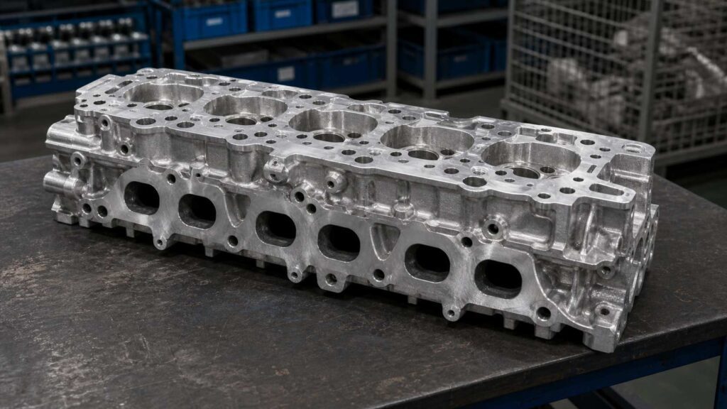 What Is an Aluminum Alloy Engine Cylinder Head?​