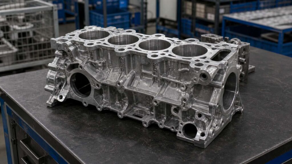 What Is an Aluminum Alloy Engine Cylinder Block?​