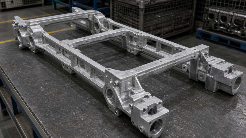 What Is an Aluminum Alloy Bearing Ladder Frame?​